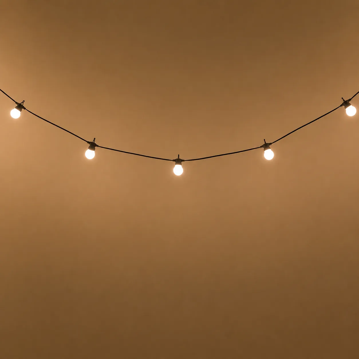 10M 20-Ball G50 LED String Lights – Warm White