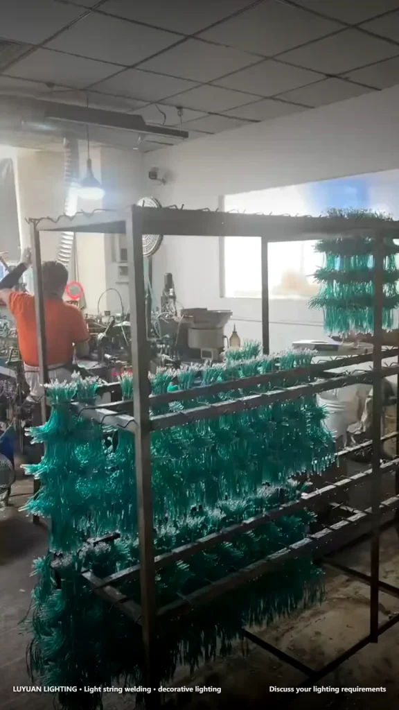 Christmas Light String Production | LUYUAN LIGHTING
