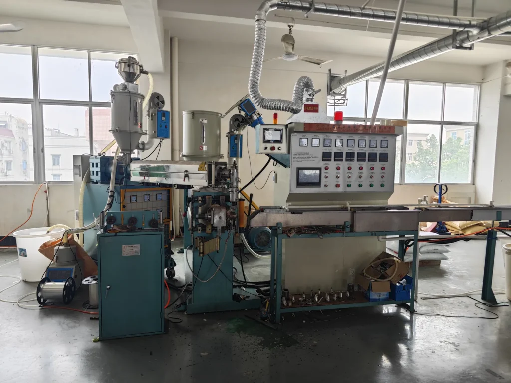 Flexible decorative lighting extrusion production line and control equipment at LUYUAN LIGHTING